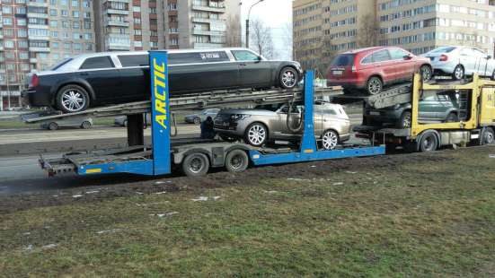 Доставка автомобилей из Санкт Петербурга