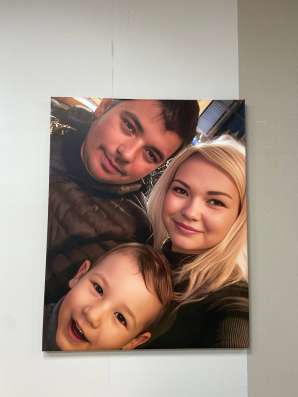 Печать картин на холсте/ фотопортреты в Губкине фото 3