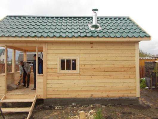 Проект бани из бруса 3x4 в Москве фото 6