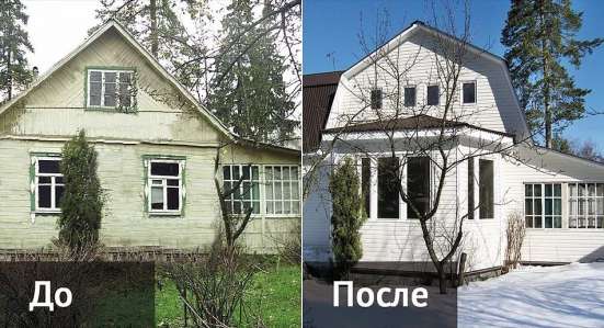 Ремонт дома в Челябинске. Пол, крыша, фасад в Челябинске фото 9