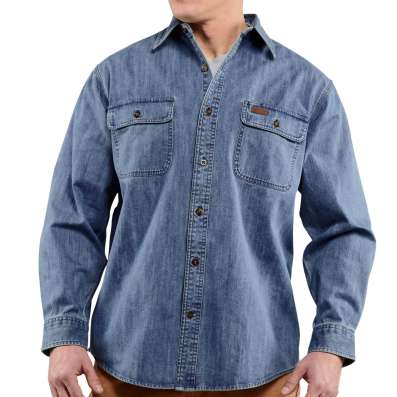 Джинсовая рубашка Carhartt