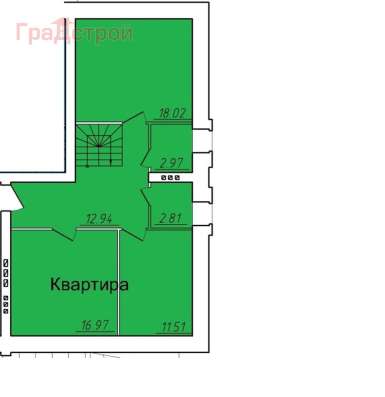 Продам четырехкомнатную квартиру в Вологда.Жилая площадь 135,10  кв.м.Этаж 3.Дом кирпичный. в Вологде фото 4