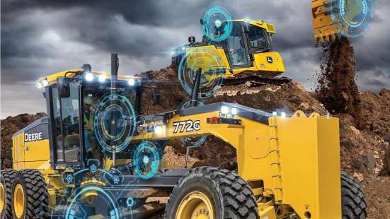 Автогрейдер John Deere 772G