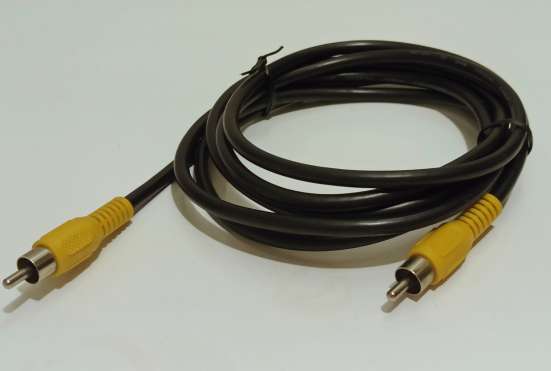 Кабель 1 RCA - 1 RCA видео, коаксиальный, 75 Ом