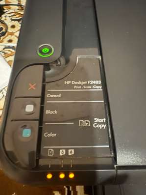 Принтер hp deskjet f2483 без картриджей в Выборге
