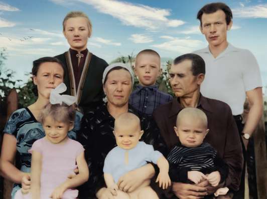 Восстановление и реставрация старых фотографий в Анапе фото 16