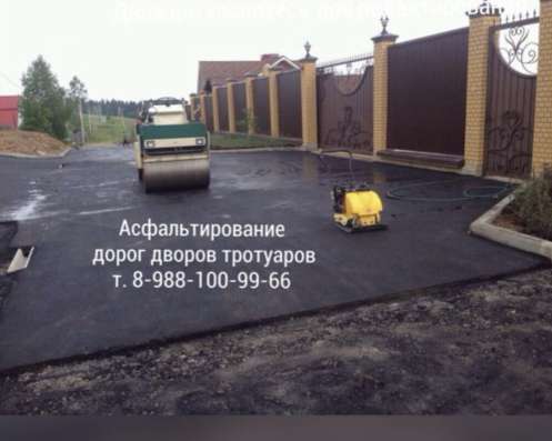 Укладка асфальта в частных дворах укладка брусчатки