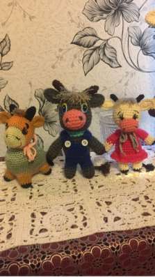Продам мягкие вязаные игрушки фото 3