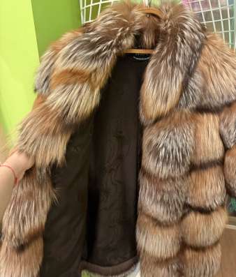 Шуба из чернобурой лисы в Химках