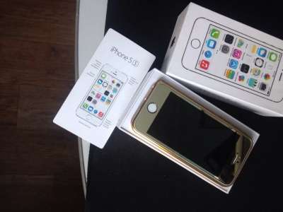 сотовый телефон iPhone 5s gold 16gb