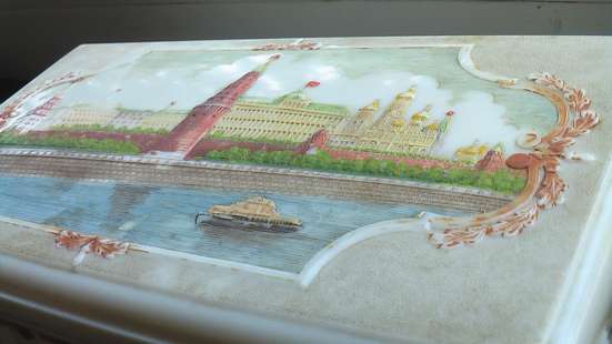 Игрушка СССР Коробка фишки с картинками 1950-60 годов в Саратове фото 3