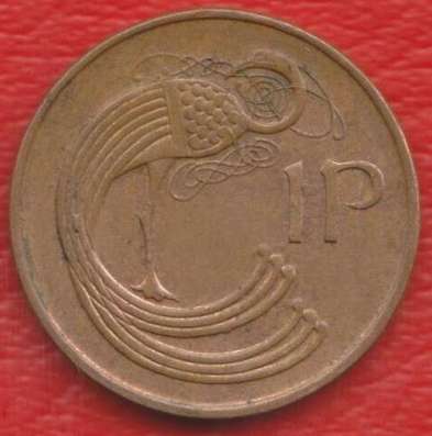 Ирландия 1 пенни 1996 г. магнитная сталь