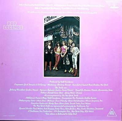 New York Dolls ‎– New York Dolls в Санкт-Петербурге фото 4