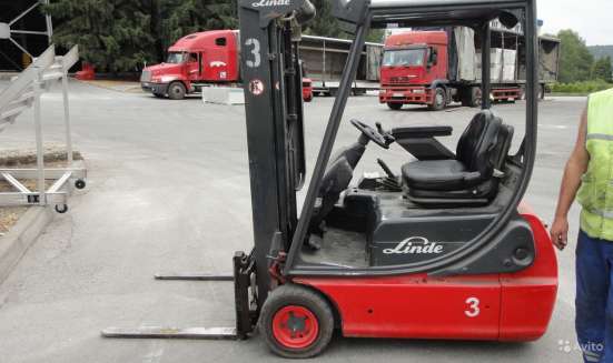 Электрический погрузчк Linde E16 в Краснодаре
