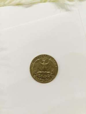 Продаю монету СШ LIBERTY QUARTER DOLLAR 1990 года, ПЕРЕ РТЫШ в Москве