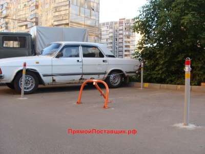 Парковочные барьеры замок навесной в Казани фото 3
