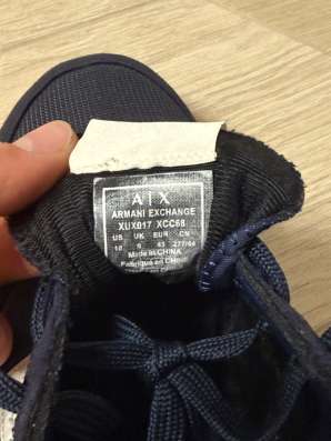Кеды Armani exchange в Омске