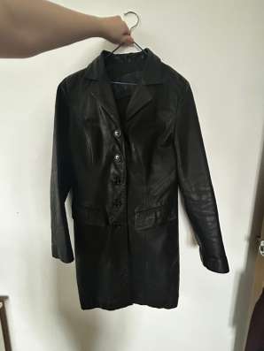 Плащ кожаный Hugo Boss