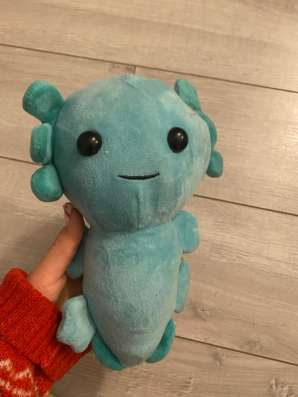 Игрушка аксолотль