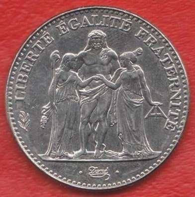 Франция 5 франков 1996 г 200 лет франку