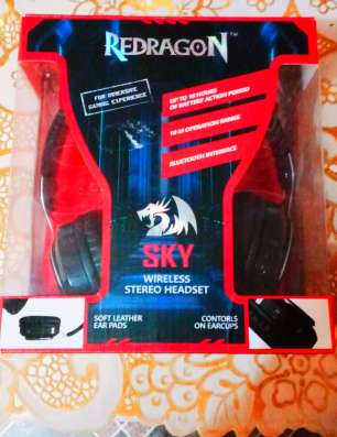 Беспроводные наушники Redragon Sky