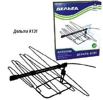 ТВ-антенна комнатная ДЕЛЬТА К131 (АТН-5.2)