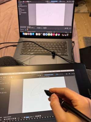 Графический планшет со стилусом kamvas huion 13 в Москве фото 3