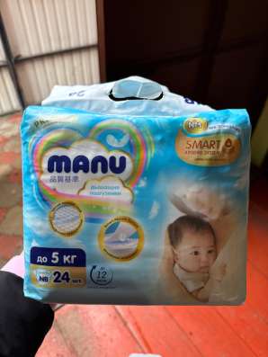 Premium подгузники manu до 5кг в Казани фото 3
