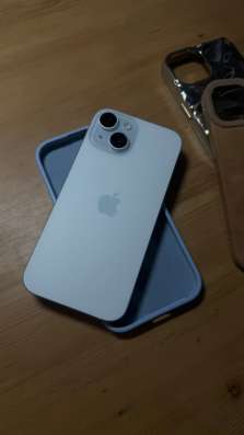 iPhone 15 256 ГБ Blue | Идеальное состояние в Москве фото 3