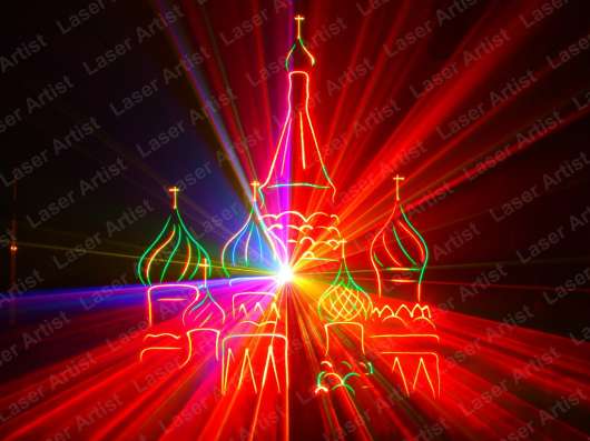 Профессиональное лазерное шоу