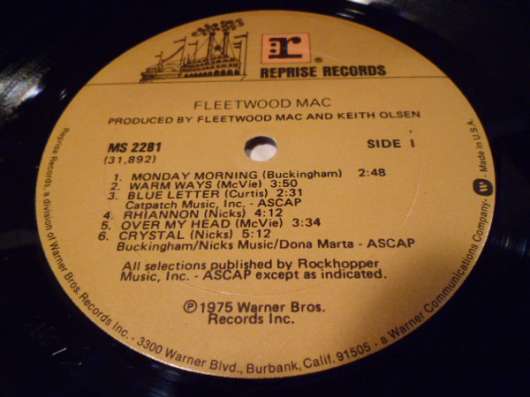 Fleetwood Mac - Fleetwood Mac (1975) в Санкт-Петербурге фото 3