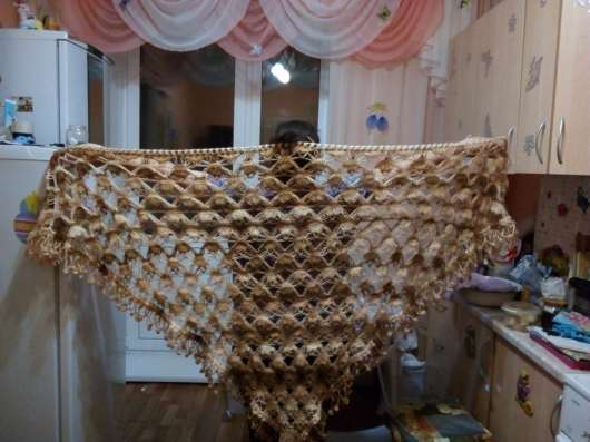 Шали ручной работы, крючком в Новосибирске фото 4