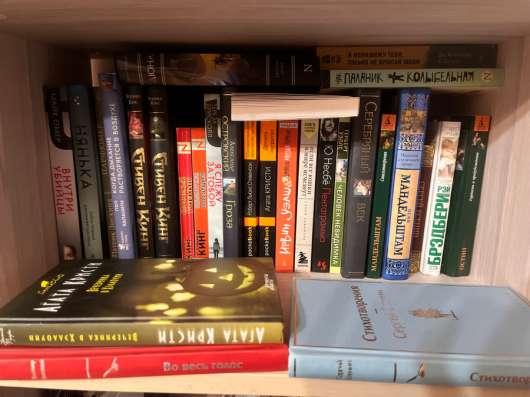 Продам всю полку книг 28шт.