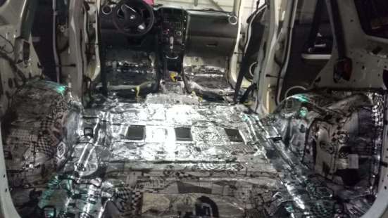 Шумо-вибрoизоляция салона автомобиля в Электростале фото 6