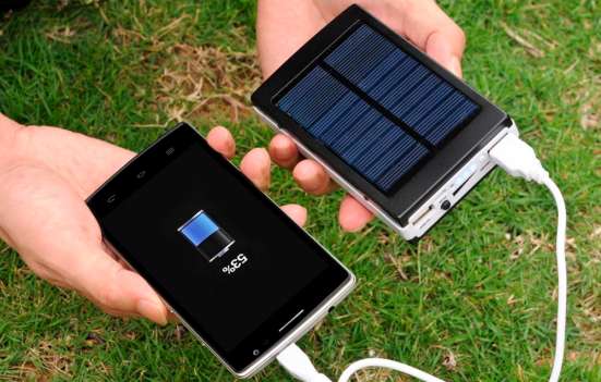 Зарядное устройство Power Bank солнечный в Москве фото 4