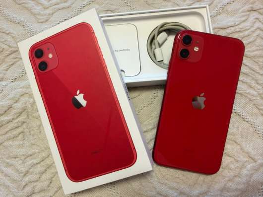 Продаю Айфон 11, 256 Gb. Красный.