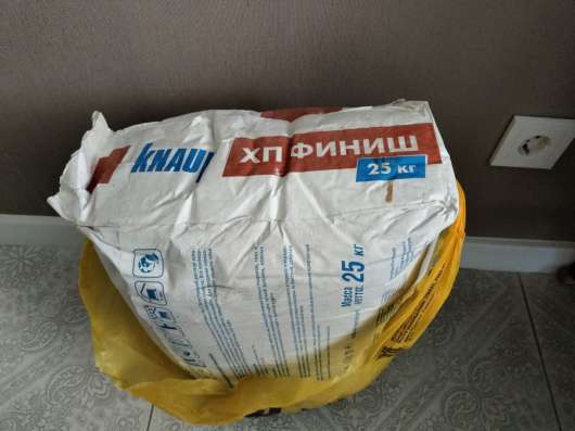 Отдам бесплатно мешок шпаклевки