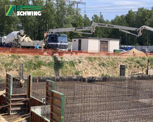 Аренда автобетононасосов Schwing в Москве фото 3