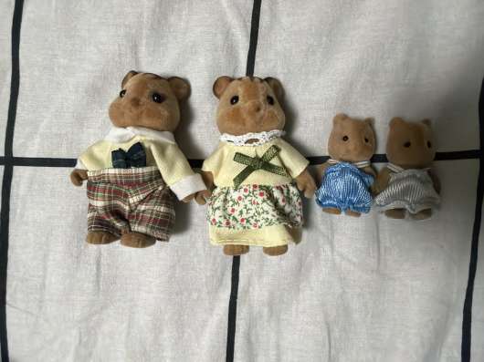 семья бурундуков sylvanian families