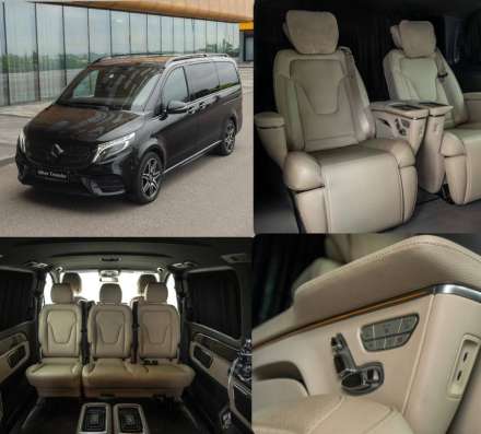 АРЕНДА MERCEDES V-CLASS С ВОДИТЕЛЕМ в Санкт-Петербурге фото 6