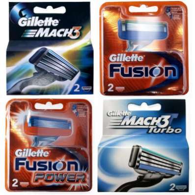 Бритвенные лезвия Gillette опт и розница