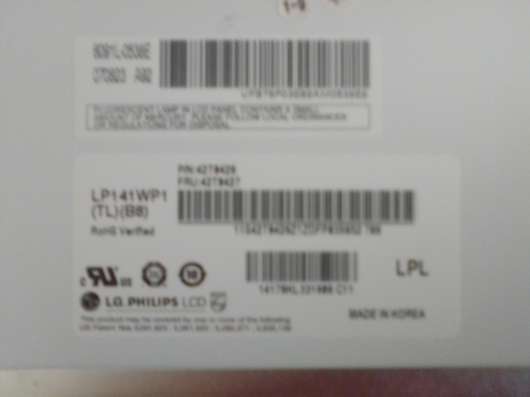 Продаю комплектующие для ноута Lenovo Thinkpad T61 в Химках фото 9
