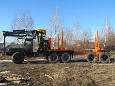 Лесовоз УРАЛ 55571-1151-70М в Иркутске фото 3
