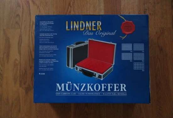 Чемодан с планшетами для монет "Lindner" (Германия) в Нижнем Новгороде