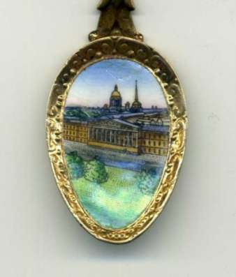 ложечки с цв. эмалью Москва, Ленинград в Калининграде