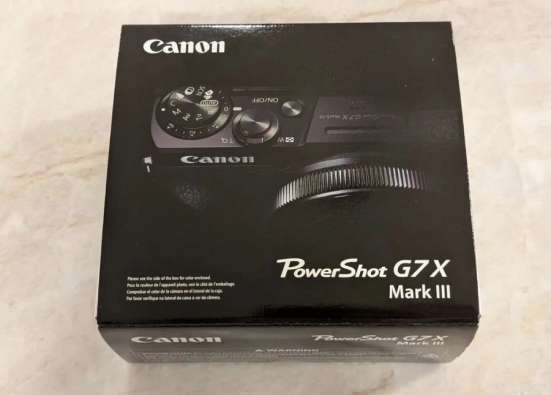Canon g7x mark III (3) новый