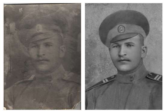 Реставрация фотографий, ретушь и колоризация в Москве фото 26