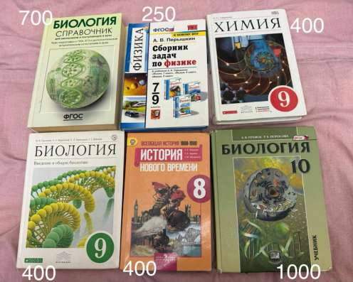 Учебники все в отличном состоянии