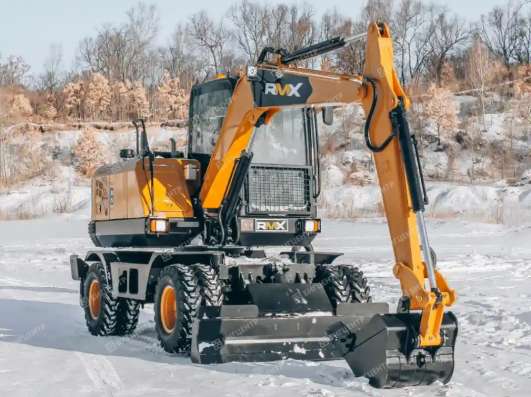Колёсный экскаватор Runmax ER85W фото 5