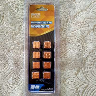 Теплоотвод. радиатор ОЗУ для DDR DDR2 DDR3